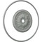 Ekena Millwork 50 3/8-in. OD x 47 1/4-in. ID Ceiling Ring w/27 7/8-in. OD Ceiling Medallion Tomango Egg & Dart Kit CRM50TR27TO - alternate 2
